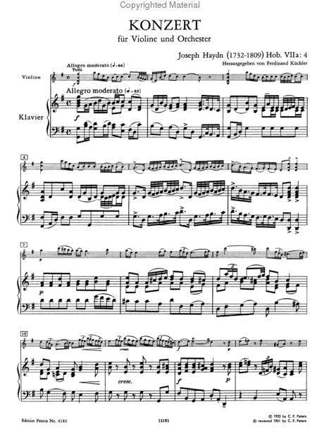 Cadenzas For The Haydn Piano Concerti In F Major And G Major